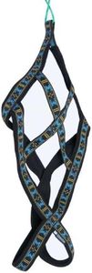 Weight Pulling Sledding Dog Harness X-Back Style Black Large, 21" Neck Circumference