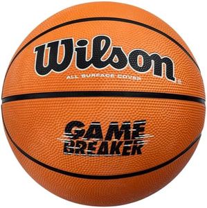 Wilson Baloncesto al Aire Libre Gamebreaker - Marrón, Tamaño 7-29.5