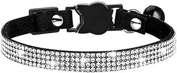 haoyueer Rhinestones Dog Cat Collar