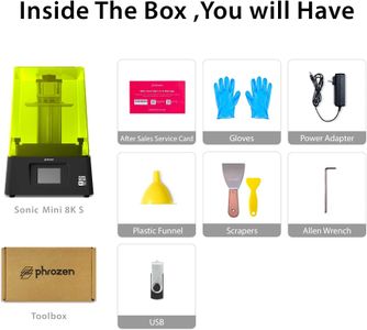 Phrozen Sonic Mini 8K 3D Printer – High-Resolution LCD Resin Printer