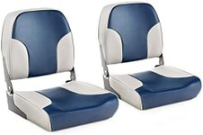 GYMAX Set of 2 Folding Boat Seats, 