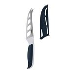 Zyliss E920219 Comfort Cheese Knife, 12cm/4.5in, Japanese Stainless Steel, Black/White, Kitchen Knife, Dishwasher Safe