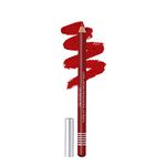 COLORS QUEEN Matte Lip Liner Pencil | Non Transfer Lip Liner For Professional Makeup | Lip Liner Pencil Waterproof (L-04, Indian Red)