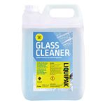 Liquipak Glass & Window Cleaner 5L - Streak Free - Domestic and Commercial Use 5 Litres