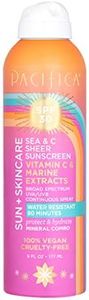 Pacifica Sea and C Sheer Sunscream Spray SPF 30, 177.44 ml