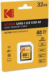 Kodak 32GB Class 10 SDHC Memory Card, Black