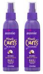 Aussie Miracle Curls Refresher 5.7 Ounce Pump (Maximum Hold) (170ml) (2 Pack)