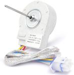 Lisnhlin WR60X10277 Upgraded Refrigerator Evaporator Fan Motor Replacement for GE Fridge Freezer Evap Replace Parts 197D2039P013 UDQT26GE4 1478055 AP4367334 PS2344372 EAP2344372