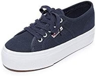 Superga Women's 2790a COTW Fashion Sneaker, Navy, 7.5