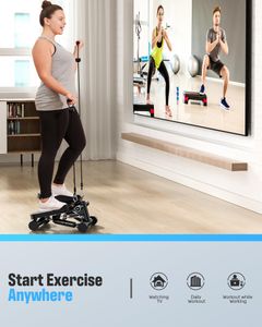 Sportsroyals Stair Stepper with Resistance Bands – 150kg Capacity