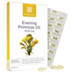 Healthspan Evening Primrose Oil | Support Women's Health | Helps Maintain Hormonal Balance | Rich Source of Omega 6 Fatty Acids | Added Vitamin E | Vegan (90 Capsules, 1,000mg)