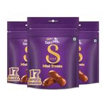 Cadbury Dairy Milk Silk Chocolate Home Treats, 153 G (Pack Of 3), 459 Gram