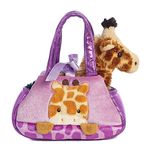 Aurora, 32768, Fancy Pal, Peek-a-Boo Giraffe, 8In, Soft Toy, Brown