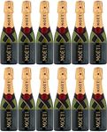 MOET AND CHANDON MINI BOTTLES 20CL BRUT x 12 BOTTLES