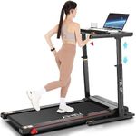 Treadmill with Desk Workstation & A