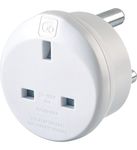 Go Travel Earthed UK to South Africa Compact Earthed Adaptor Converter (Adapter Ref 530)