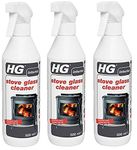 3 x Stove Glass Cleaner - A Foam Stove Window Cleaner for The Easy Removal of soot, Grease and Tar