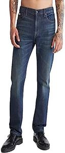 Calvin Klein Men's Straight-fit Jeans, Indigo No 6, 32W x 34L