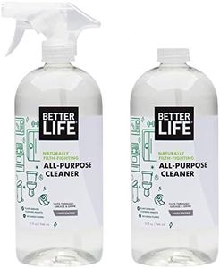 Better Life All Purpose Cleaner - Multipurpose Home and Kitchen Cleaning Spray for Glass, Countertops, Appliances, Upholstery & More - Multi-surface Spray Cleaner - 32oz (Pack of 2) Unscented