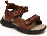 Simple Joys by Carter's Boy's Rowan Beach Sandal, Brown, 7 Toddler