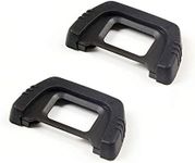 DK-21 Eyecup Eyepiece Viewfinder Compatible for Nikon D750 D610 D600 D200 D7000 D90 D80 D70 D70S Camera (2 Pack)