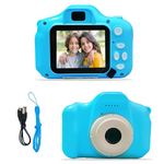 esportic Camera for Girls Boys ‖ Kids Camera Toy 13 Megapixals ‖ Camera for Kids ‖ Christmas Birthday Gifts for 3-9 Years Old ‖ HD Digital Video Camera for Toddler ‖ Without SD Card (Assorted Colour)