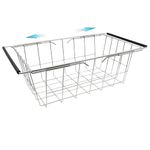 Orgneas Chest Freezer Organizer Bin Expandable Deep Freezer Wire Basket Storage Bin, Stainless Steel Over The Sink Dish Drying Rack for Kitchen