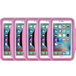 5Pack Armband for Apple iPhone 7,7 Plus,6 6s Plus, LG G5,Samsung Galaxy Note 5 4 3 Note Edge S4 S5 S6 LG G3 G4 G5 Note 4 5 7 Universal case,Great for Running,Exercise Gym Workouts not for iphone 4 4s