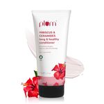 Plum Hibiscus Conditioner with Ceramides for Healthy, Long Hair I Straight to Wavy Hair Conditioner for Frizzy Hair I Conditioners for Women & Men I 175g