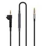 Audio Cable Replacement with in-Line Mic and Remote Volume Control - Compatible with Bose AE2, AE2i, AE2w Headphones and iPhone iPod iPad Apple Devices