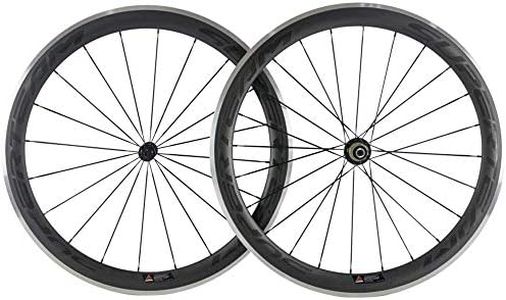 Superteam 50mm Depth Clincher Rim with Alloy Brake Surface Matte Finish Road Wheelset