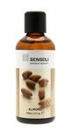 SENSOLI Carrier Massage Oils - Natural Unscented Moisturising Oil for Hair and Skin Care (Almond, 100ml)