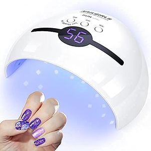NAILGIRLS Trockner UV Nagellampe für Gelnägel,48W UV LED Lampe Nägel mit 3 Timer LCD Display Nageltrockner UV Lampe für Auto-Sensor nagellack trocknergerät zu Familien-fingerzehe und Salon