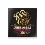 Willie's Cacao - Artisan chocolate bar - Sambirano 71% dark chocolate - 50g x 12 - Notes of Summer Fruits - Single estate Madagascan cacao - Vegan