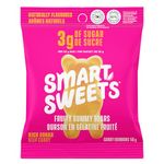 SmartSweets Fruity Gummy Bears, Candy with Low Sugar (3g), Low Calorie, Free From Sugar Alcohols, No Artificial Colors or Sweeteners Pack of 12, New Juicy Recipe