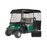 Greenline Drivable Golf Cart Enclosures by Eevelle, Heavy Duty 300D 4 Passenger Universal Fit