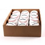 BARNETT LL-1 match and practice baseball ball size 9" white, 1 dozen