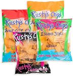 Rusty’s Chips - Crunchy & Healthy Chips for a Quick Bite - Gluten Free Chips, No Preservatives, Non-GMO, Vegan-Friendly Snack Pack (Pack of 4)