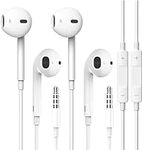 2 Packs-Apple Earbuds [Apple MFi Ce