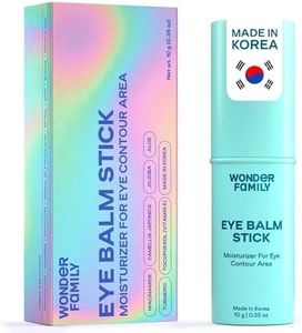 Korean Under Eye Balm Stick - Hydrating Eye Cream for Dark Circles and Puffiness, Wrinkles and Fine Lines - Lightweight Alternative to Serum - Moisturizing Korean Skin Care with Niacinamide, Vitamin E