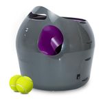 PetSafe Automatic Ball Launcher - Interactive Fetch Game - Hands-Free Fetch Training - Adjustable Range - Includes Tennis Balls - Indoor Outdoor Play - Motion Sensors - Automatic Sleep Mode