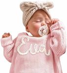 Personalized Baby Knit Sweater, Cus