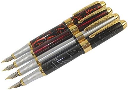 Jinhao 4 pcs 250 Fountain Pen in 4 colors, 2 types of Nibs