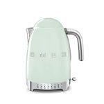 SMEG Pastel Green Stainless Steel 50's Retro Variable Temperature Kettle