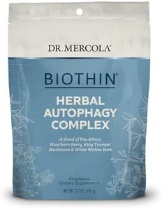 Dr. Mercola MITOMIX Ketogenic Blend PAU d’Arco and Organic King Trumpet Mushroom, 30 Servings (3.7 oz.) 1 Bag, Non GMO, Soy Free, Gluten Free