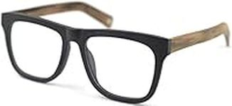J&L Glasses Large Woodgrain Eyeglas