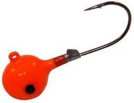 Northland Tackle Rz Jig - Fishing Lure for Bass, Trout, Walleye, Crappie, and Many More - The Perfect Hook for Any Kit - Freshwater Fishing Gear (Orange, 1/32 Oz)