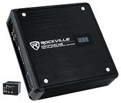 Rockville Krypton-M0 1400w Peak/350w RMS Mono 1 Ohm Car Amplifier Amp+Remote