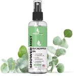 Pure Eucalyptus Shower Spray 8oz - Eucalyptus Spray for Shower, Sauna and Spa - Steam Room Oil - 100% Pure and Organic Oil - Made in USA