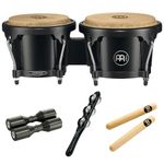 Meinl Percussion BONGOSET1 Jam Pack with FREE Shaker and Claves